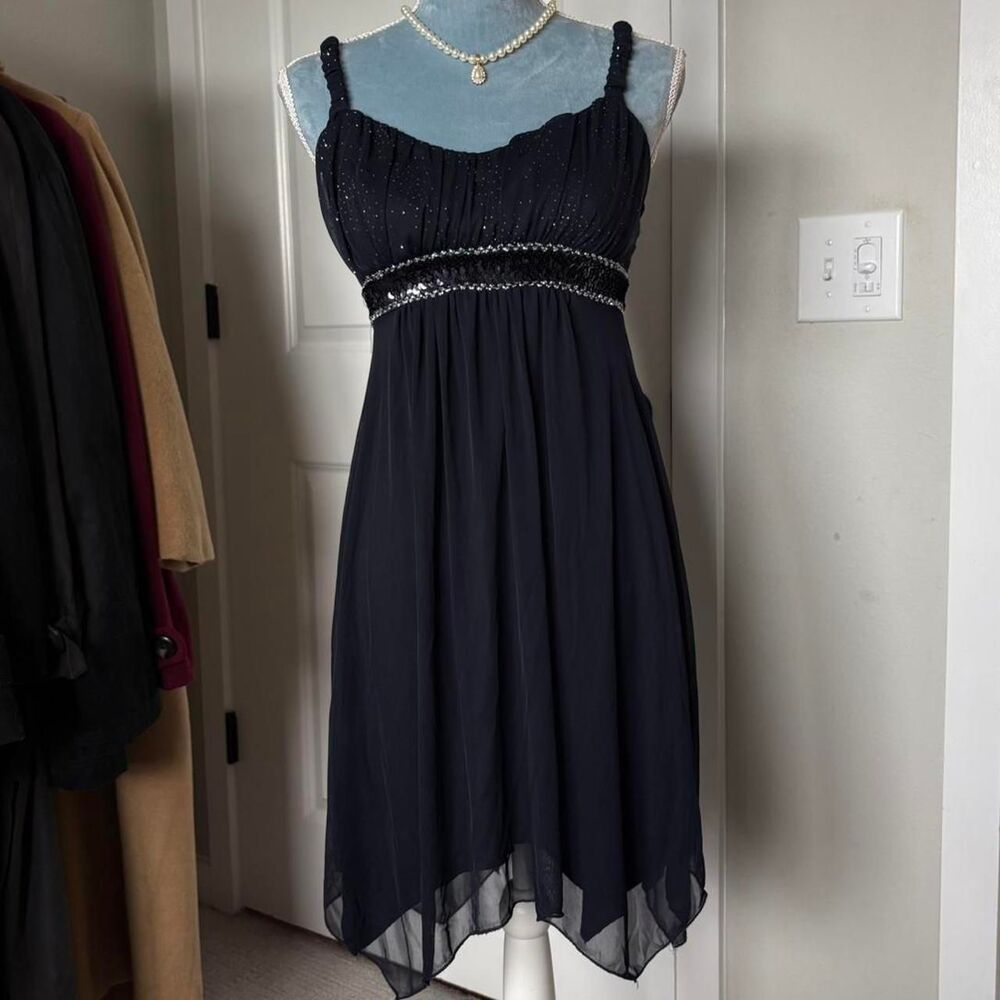 Enfocus-studio Women's Navy and Blue Dress